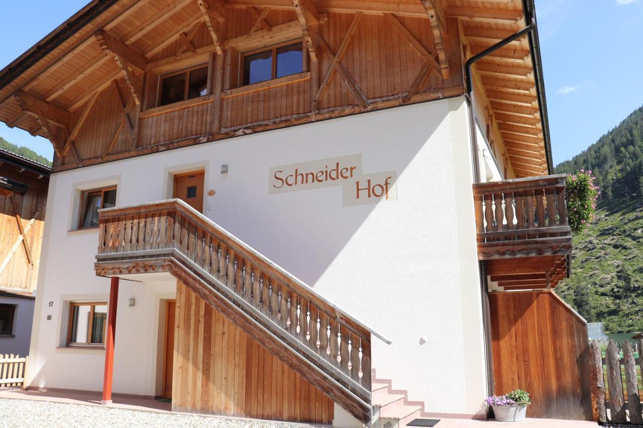 Schneiderhof Apartment Valdurna Exterior photo